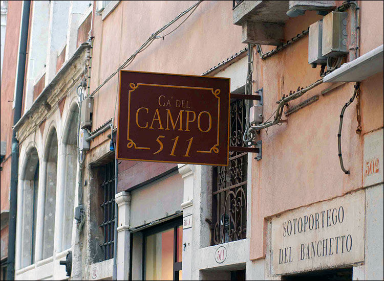Ca' Del Campo Hotel Венеция Екстериор снимка